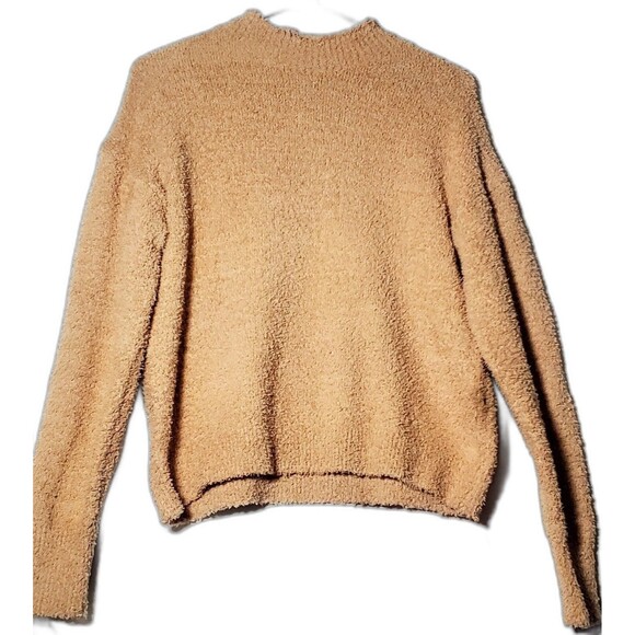 Soft Tan Fuzzy Knit Cardigan – Women’s Small – Cozy Whimsigoth Sweater - Picture 2 of 10